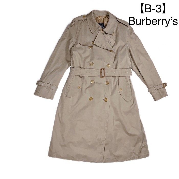 B-3 Burberry's trench coat バーバリー トレンチコート ロングコート