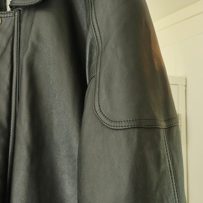 Happy leather coat | Vintage.City 빈티지숍, 빈티지 코디 정보