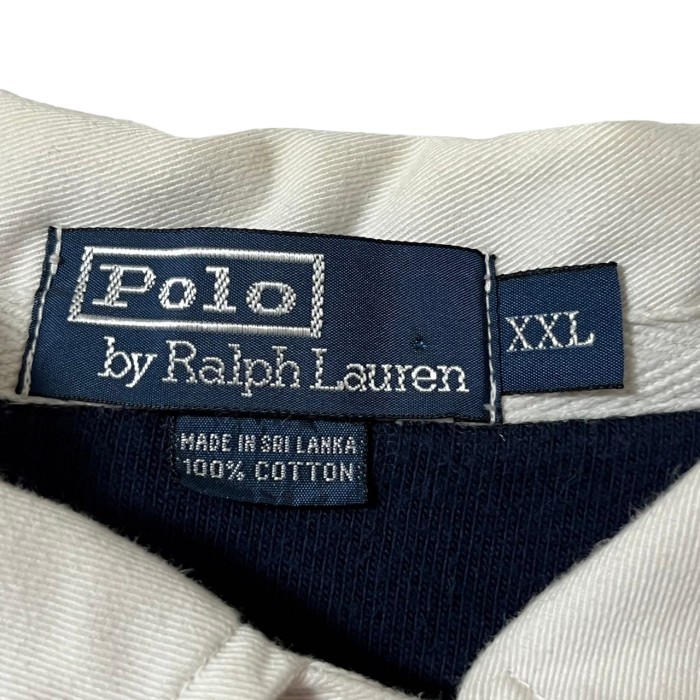 Ralph Lauren ラガーシャツ 2XL 刺繍ロゴ ワンポイント ボーダー | Vintage.City 古着屋、古着コーデ情報を発信