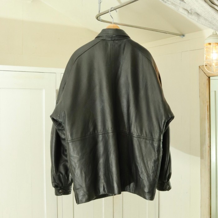 Happy leather coat | Vintage.City 古着屋、古着コーデ情報を発信