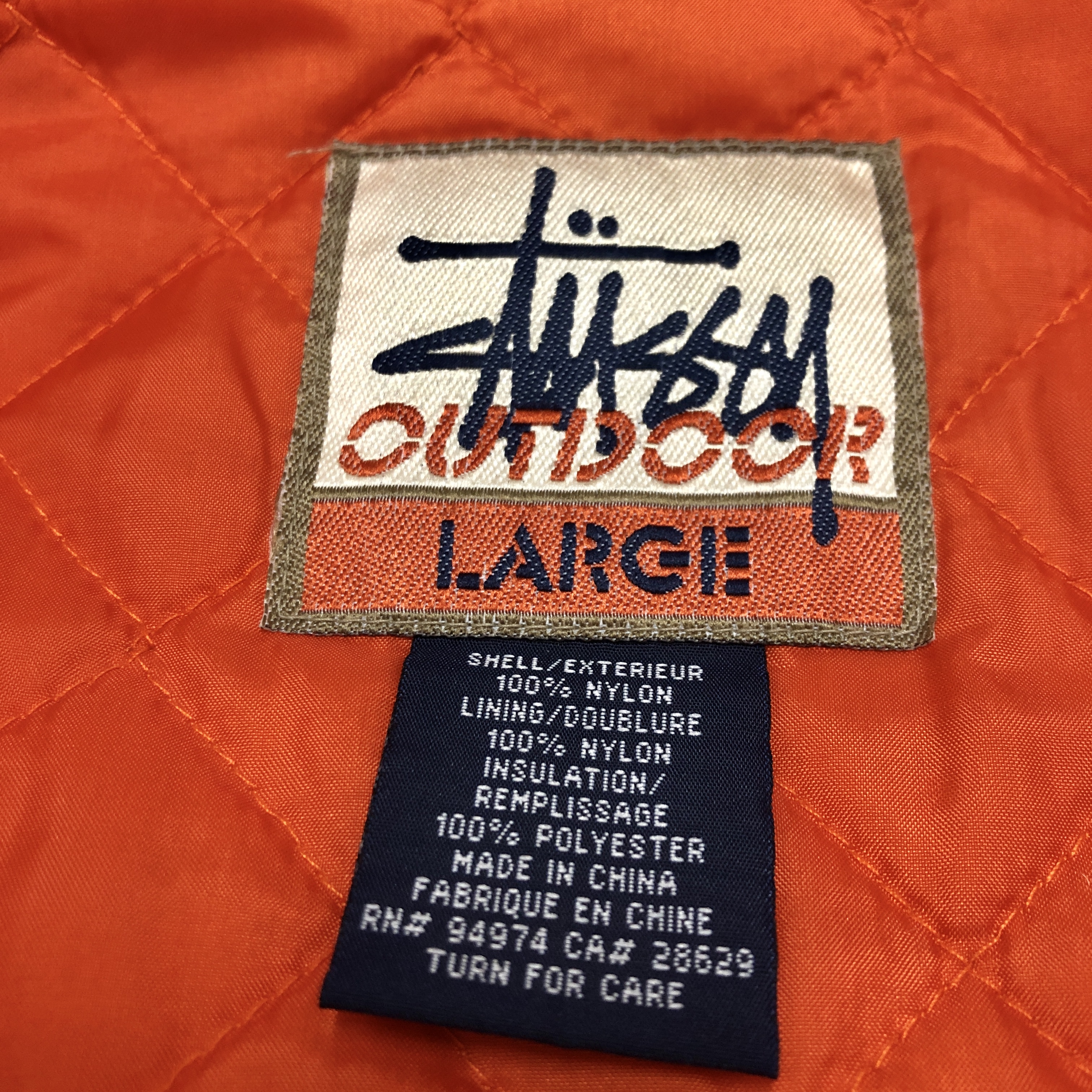 90s OLD STUSSY/STUSSY OUTDOOR/Military Jacket/L/ミリタリー ...
