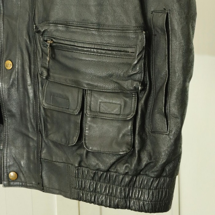 ECHT LEDER leather vest | Vintage.City 古着屋、古着コーデ情報を発信