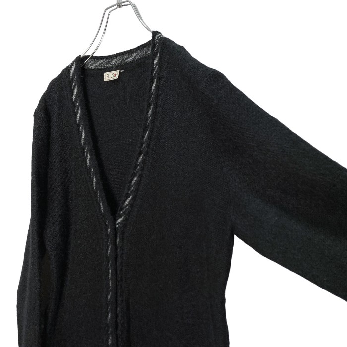 90s vintage mohair blend design knit cardigan | Vintage.City 빈티지숍, 빈티지 코디 정보
