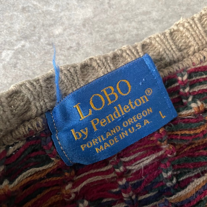 LOBO  by Pendleton  Design knit | Vintage.City Vintage Shops, Vintage Fashion Trends