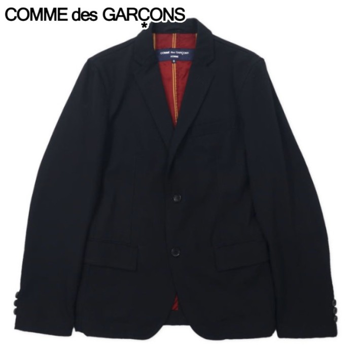 COMME des GARCONS HOMME 2Bテーラードジャケット S ブラック ウール HR-J022 日本製 | Vintage.City 古着屋、古着コーデ情報を発信