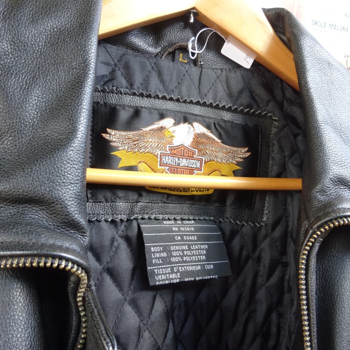 ハーレーダビッドソン ライダースジャケット ブラック 刺繍 袖ロゴ レザー 黒 9365 | Vintage.City Vintage Shops, Vintage Fashion Trends
