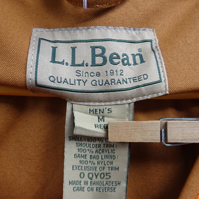 エルエルビーン ハンティングジャケット M 茶色 オレンジ 刺繍ロゴ ポケット 9362 | Vintage.City 古着屋、古着コーデ情報を発信