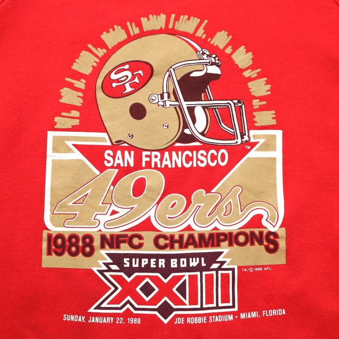 80s NFL サンフランシスコ 49ers チームロゴ スウェット アメフト | Vintage.City 古着屋、古着コーデ情報を発信