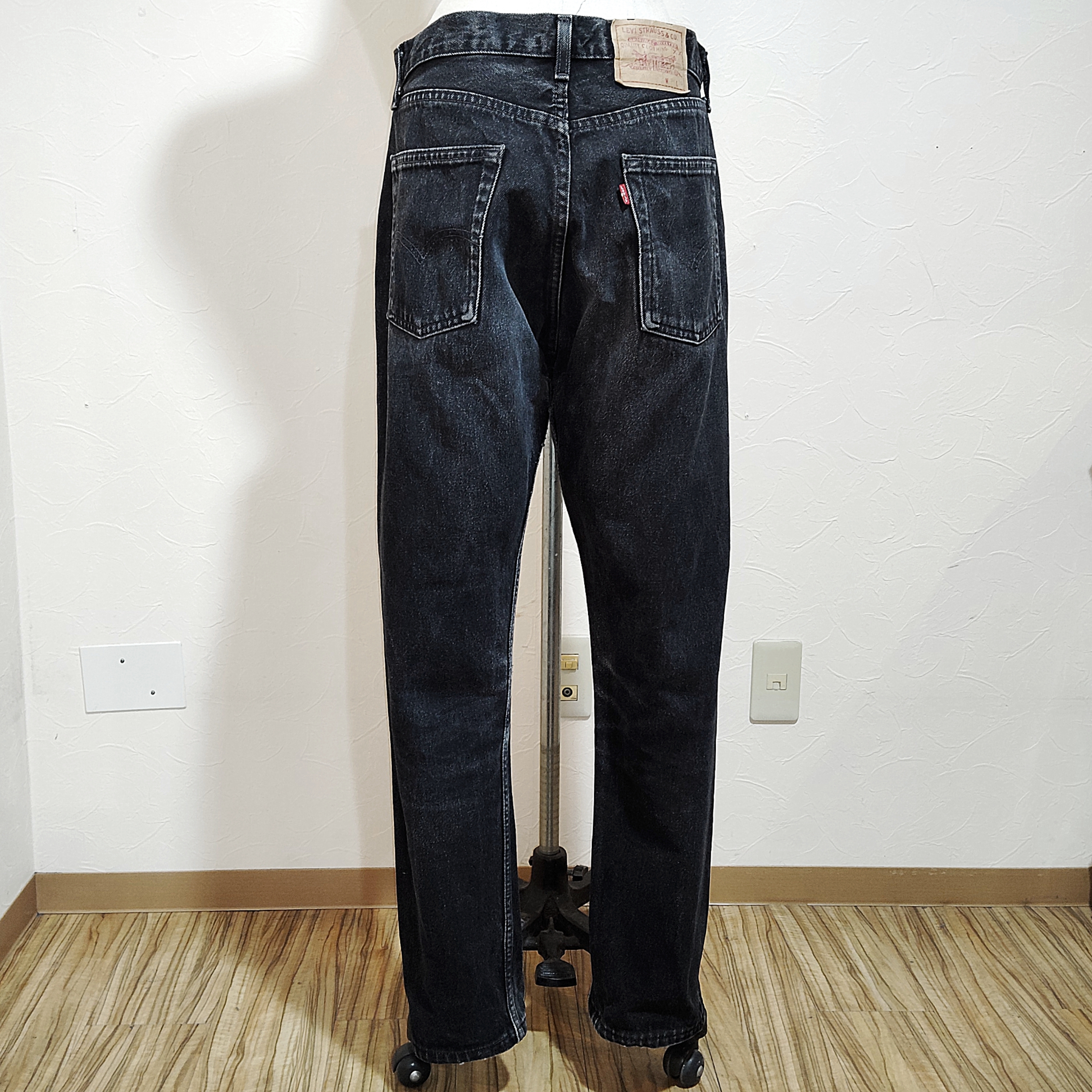 French Levi's510 / Black Denim Pants W30 Made in FRANCE | Vintage.City