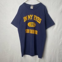 90s 00s カレッジTシャツ 古着 紺 ネイビー IN MY EYES | Vintage.City 古着屋、古着コーデ情報を発信