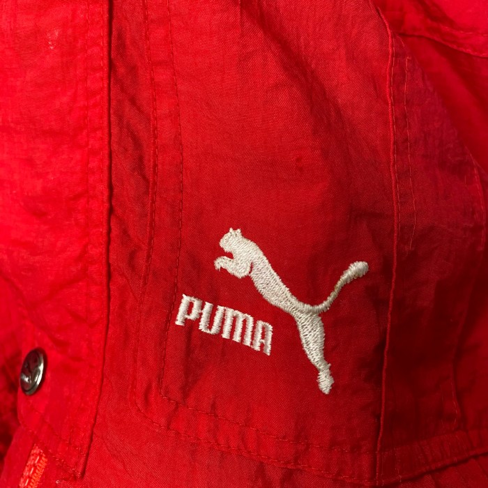 90s PUMA ブルゾン ナイロンジャケット 古着 プーマ 赤 レッド | Vintage.City 빈티지숍, 빈티지 코디 정보