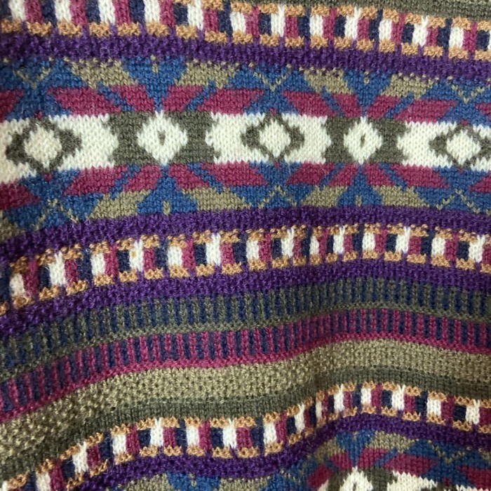 PENDLETON 80's usa製 border wool knit size M 配送A　ペンドルトン　立体ニット　ボーダー | Vintage.City 古着屋、古着コーデ情報を発信
