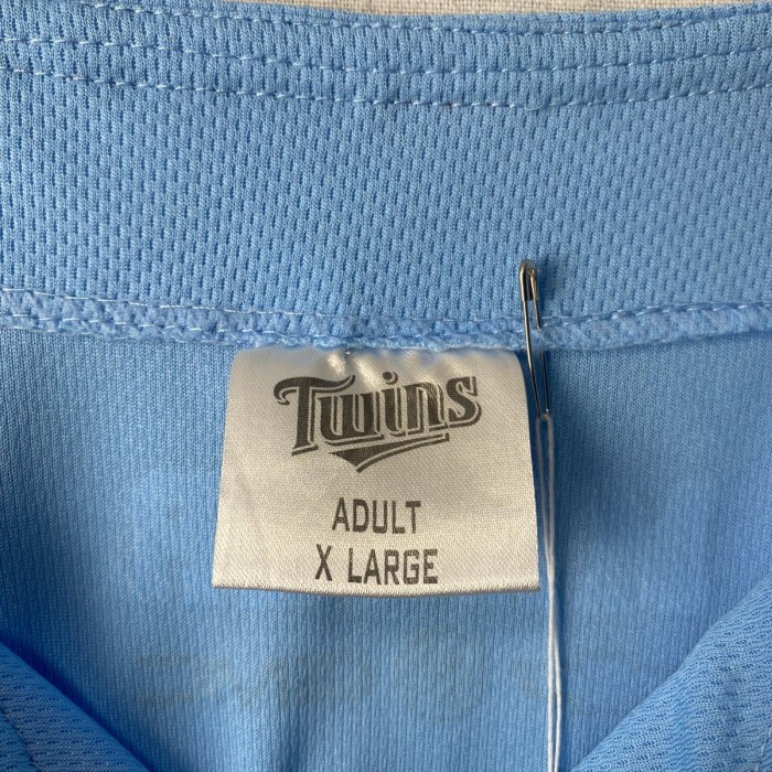 古着 MLB ツインズ ベースボールシャツ ゲームシャツ Twins 水色 | Vintage.City 古着屋、古着コーデ情報を発信