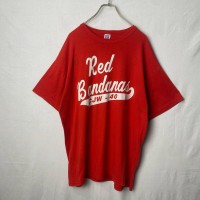 90s ラッセル カレッジTシャツ 古着 赤 レッド USA製 ヴィンテージ | Vintage.City 빈티지숍, 빈티지 코디 정보