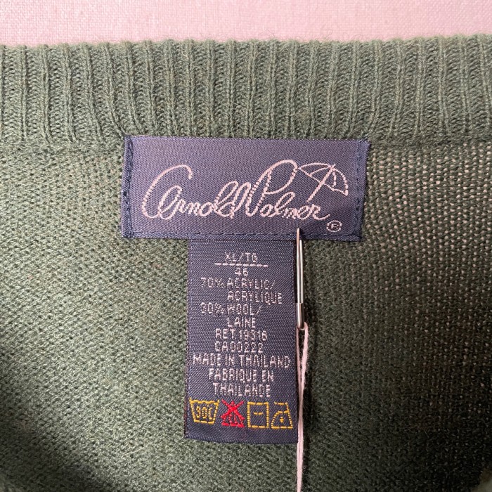 90s Arnold Palmer アクリル ウール クルーネック ニット | Vintage.City 古着屋、古着コーデ情報を発信
