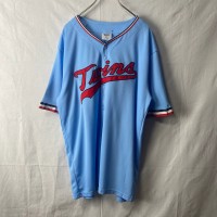 古着 MLB ツインズ ベースボールシャツ ゲームシャツ Twins 水色 | Vintage.City 古着屋、古着コーデ情報を発信