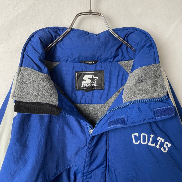 90s STARTER NFL COLTS ナイロンジャケット アメフト コルツ | Vintage.City 古着屋、古着コーデ情報を発信