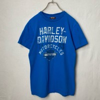 古着 ハーレーダビッドソン Tシャツ 青 ブルー ビッグロゴ ハーレー | Vintage.City 古着屋、古着コーデ情報を発信