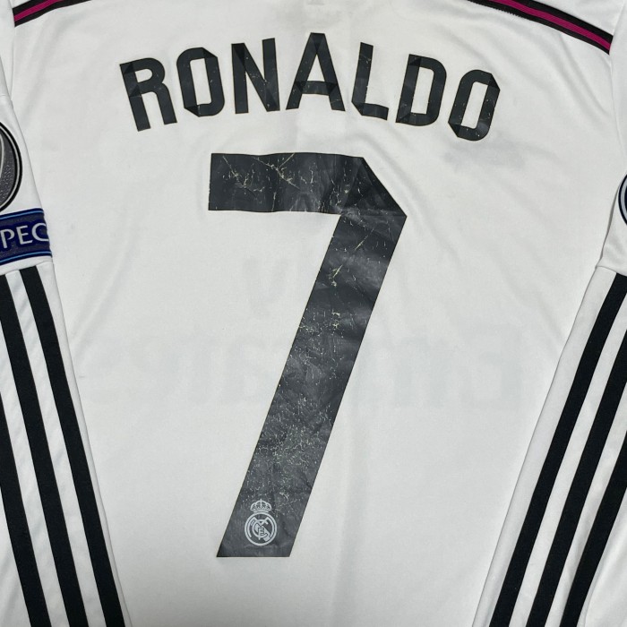 Adidas 1415 Real Madrid No.7 RONALDO Home Shirt | Vintage.City 古着屋、古着コーデ情報を発信