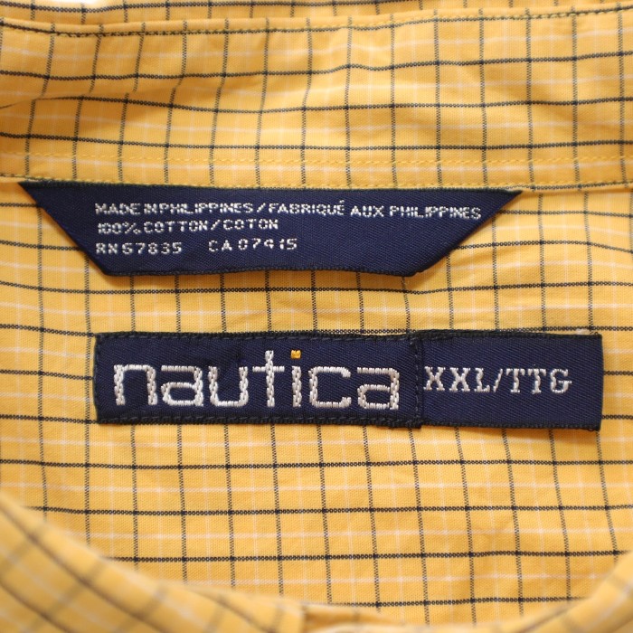 90s NAUTICA チェックシャツ ボタンダウンシャツ ノーティカ 古着 | Vintage.City 古着屋、古着コーデ情報を発信
