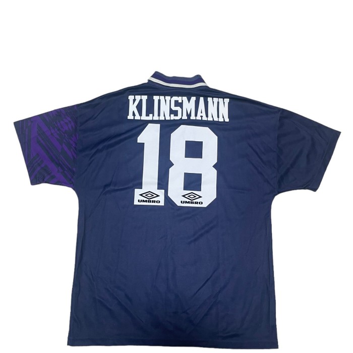 94/95 Tottenham Hotspur  Away Jürgen Klinsmann,No.18 トッテナム・ホットスパー | Vintage.City 古着屋、古着コーデ情報を発信