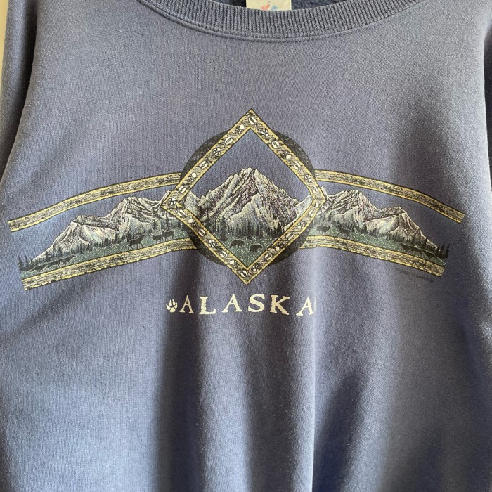 90s 00s ALASKA スウェット アラスカ 古着 トレーナー スーベニア | Vintage.City 빈티지숍, 빈티지 코디 정보