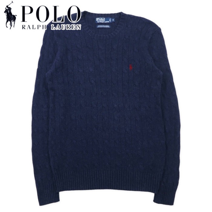 Polo by Ralph Lauren カシミヤ混 シルクニット セーター S