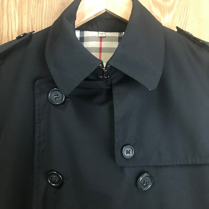 USA製 BURBERRY LONDON トレンチコート ノバチェック made in usa バーバリー 黒 ブラック 古着 e23112707 | Vintage.City Vintage Shops, Vintage Fashion Trends