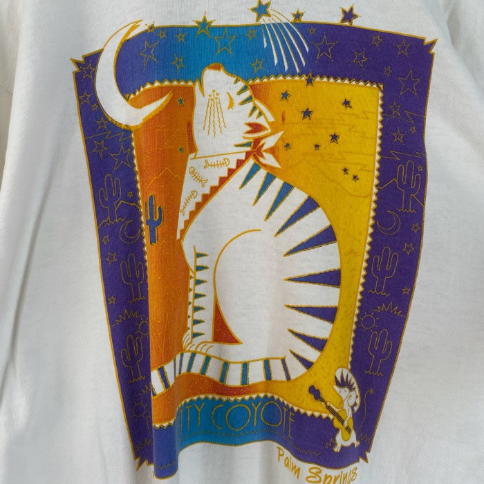 90s 猫 アートTシャツ アニマル 古着 白 ホワイト 動物 USA製 | Vintage.City 古着屋、古着コーデ情報を発信