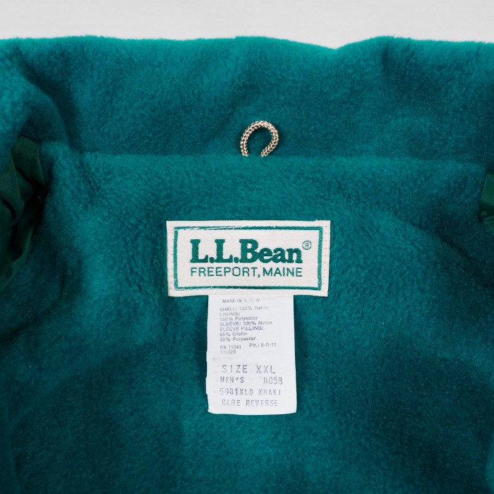 80's デッドストック【XXL】L.L.Bean THREE SEASON JACKET カーキ ビンテージ シェルドシンチラ | Vintage.City 古着屋、古着コーデ情報を発信