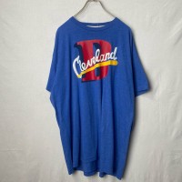 古着 HOMAGE ベースボール Tシャツ 野球 Cleveland 青 ブルー | Vintage.City 빈티지숍, 빈티지 코디 정보