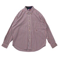 90s TOMMY HILFIGER チェックシャツ ボタンダウンシャツ トミー | Vintage.City 빈티지숍, 빈티지 코디 정보