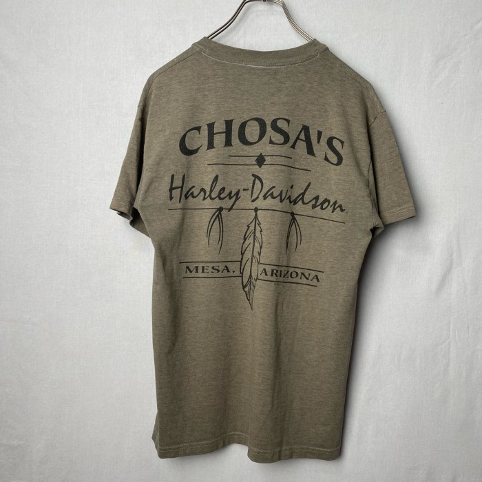 90s ハーレーダビッドソン Tシャツ 古着 ハーレー ロゴ プリント ペンキ | Vintage.City 古着屋、古着コーデ情報を発信