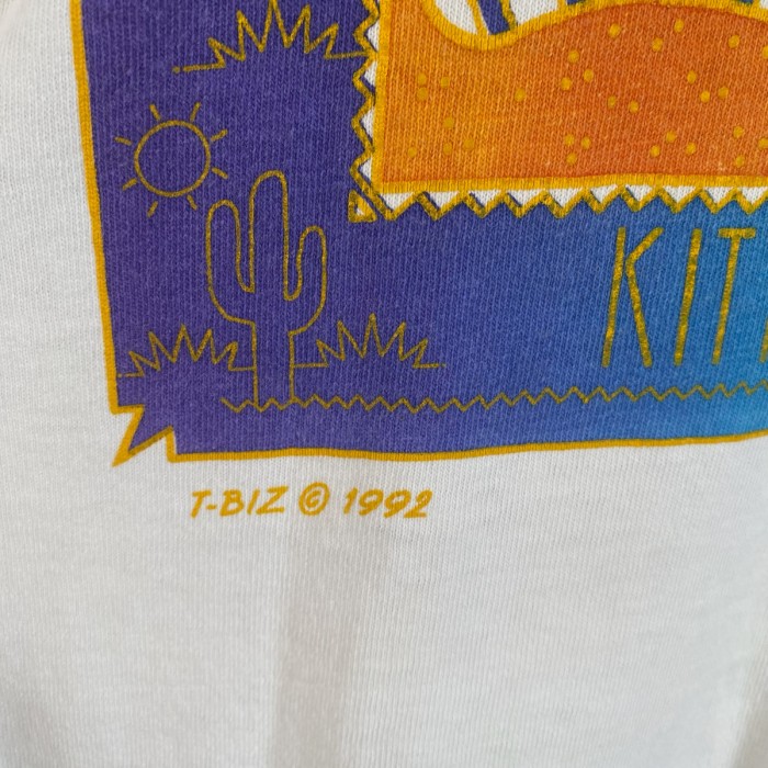 90s 猫 アートTシャツ アニマル 古着 白 ホワイト 動物 USA製 | Vintage.City 빈티지숍, 빈티지 코디 정보