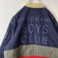 BILLIONAIRE BOYS CLUB　multi color denim jacket size M 配送A　ビリオネアボーイズクラブ　デニムジャケット　sk8 | Vintage.City 古着屋、古着コーデ情報を発信