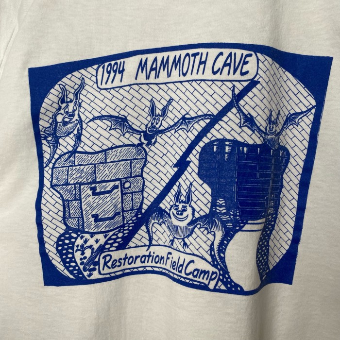 90s キャンプ 両面プリントTシャツ 古着 白 ホワイト 1994年 USA製 | Vintage.City 빈티지숍, 빈티지 코디 정보