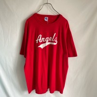 90s RUSSELL エンゼルス Tシャツ 古着 赤 レッド ラッセル | Vintage.City 빈티지숍, 빈티지 코디 정보