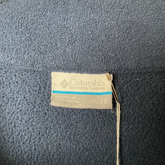 00s Columbia カレッジロゴ フリース ミシガン大学 紺 ネイビー | Vintage.City 古着屋、古着コーデ情報を発信