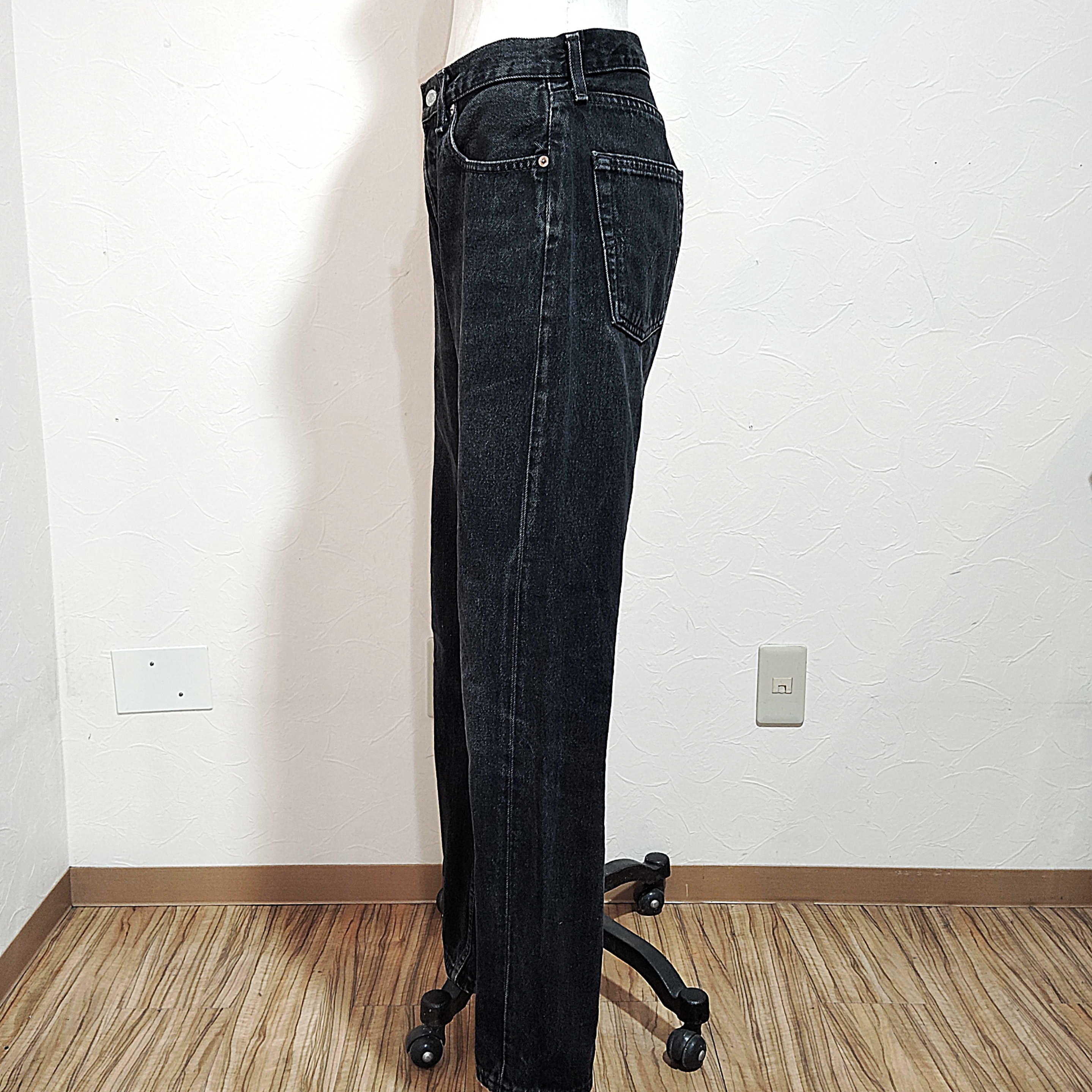 French Levi's510 / Black Denim Pants W30 Made in FRANCE | Vintage.City