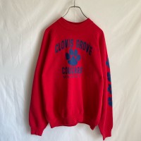 90s カレッジロゴ スウェット 袖プリント 足跡 赤 レッド 古着 トレーナー | Vintage.City Vintage Shops, Vintage Fashion Trends