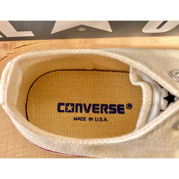 converse（コンバース） ALL STAR（オールスター）生成り 7 25.5cm 90s USA 2311 | Vintage.City 古着屋、古着コーデ情報を発信