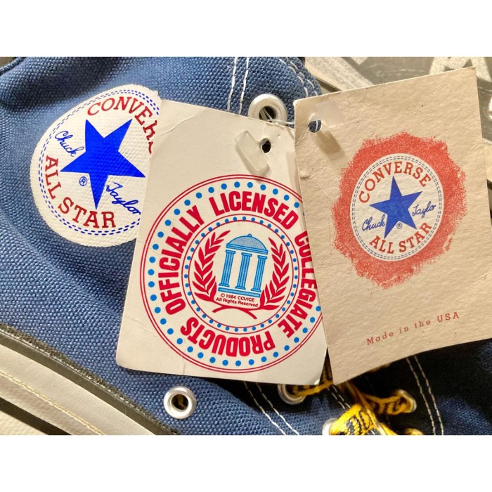 converse（コンバース） ALL STAR MICHIGAN （オールスター ミシガン）Hi ネイビー 9 28cm 90s USA | Vintage.City Vintage Shops, Vintage Fashion Trends