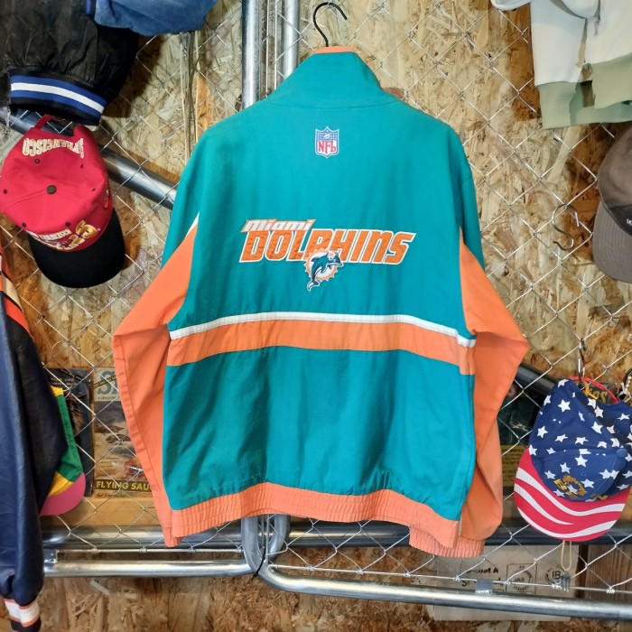 Reebok  90s ヴィンテージ　NFL マイアミドルフィンズ　刺繍ロゴ　バックロゴ　チームジャケット  古着 | Vintage.City Vintage Shops, Vintage Fashion Trends