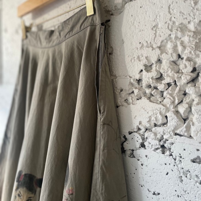 50's ハンドペイントサーキュラースカート | Vintage.City 古着屋、古着コーデ情報を発信