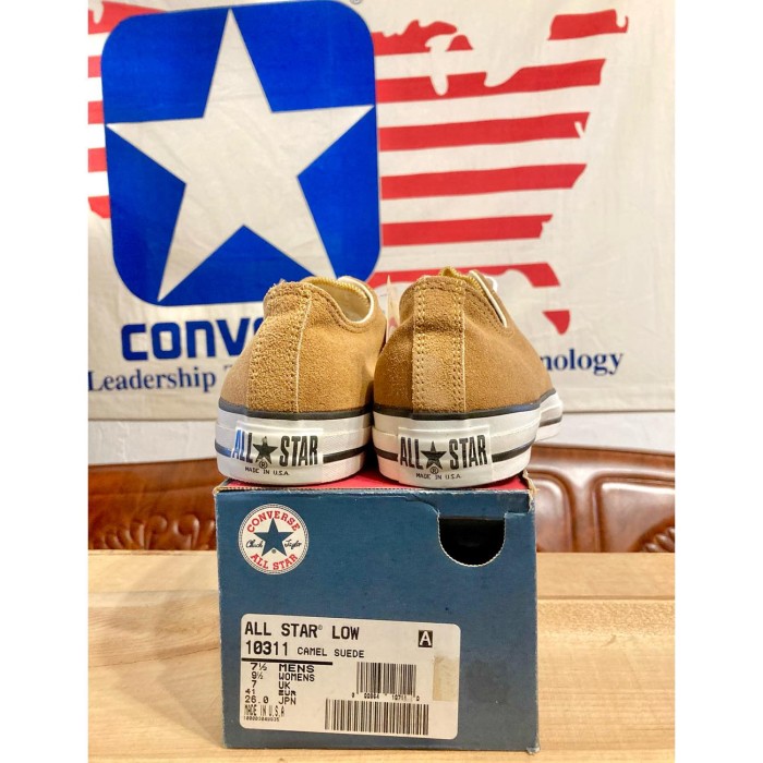 converse（コンバース） ALL STAR（オールスター）ox キャメル スエード 7.5 26cm 90s USA 2312 | Vintage.City 빈티지숍, 빈티지 코디 정보