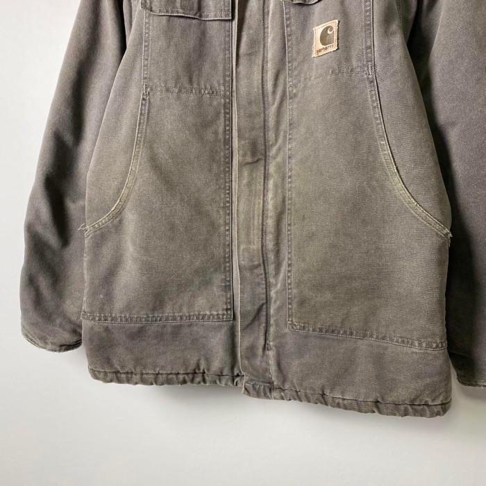 90s USA製 カーハート トラディショナルコート グレー L S2812 | Vintage.City 古着屋、古着コーデ情報を発信