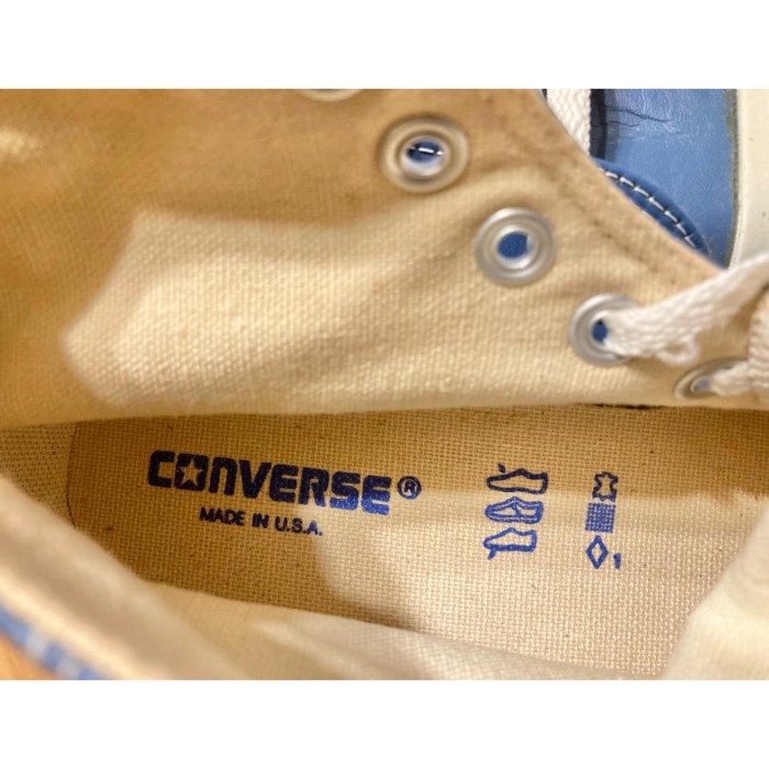 converse（コンバース） ALL STAR（オールスター）HI メタリック ネイビー 7.5 26cm 90s USA 2312 | Vintage.City 古着屋、古着コーデ情報を発信