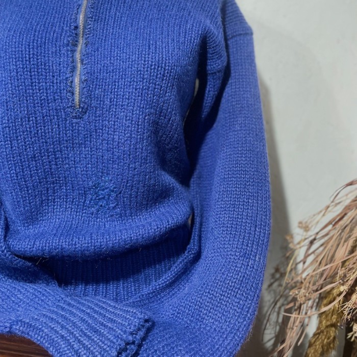 40's MONTGONERY WORD ハーフジップセーター | Vintage.City 古着屋、古着コーデ情報を発信