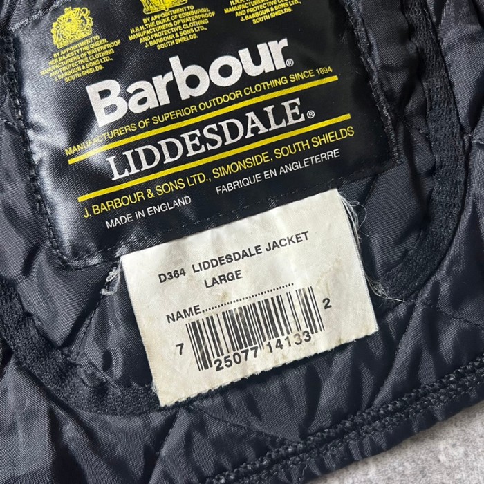 90s 英国製 Barbour LIDDESDALE 中綿 キルティング ジャケット L / 90年代 オールド バブアー リッズデール 3ワラント イングランド製 | Vintage.City 古着屋、古着コーデ情報を発信