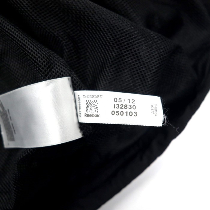 Reebok ナイロンジャケット M ブラック ポリエステル ワンポイントロゴ刺繍 フード収納式 | Vintage.City 古着屋、古着コーデ情報を発信